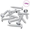 vidaXL Clou auto-perceur 9231 pc Zinc&eacute; Acier