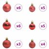 vidaXL Sapin de No&euml;l artificiel pr&eacute;-&eacute;clair&eacute; Rose 180 cm PVC