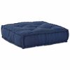 vidaXL Canap&eacute; modulaire 3 pcs Indigo tissu