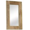 vidaXL Miroir Bois de manguier massif 50 x 80 cm