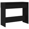 vidaXL Table console Chêne noir 90 x 36 x 75 cm Bois d'ingénierie