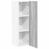 vidaXL Armoire suspendue avec stockage Gris Sonoma 30 x 31 x 100 cm