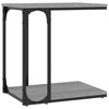 vidaXL Table d'appoint Sonoma gris 50x35x52 cm Bois d'ing&eacute;nierie