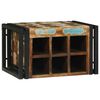 vidaXL &Eacute;tag&egrave;re &agrave; vin 2 pc 46 x 35 x 27,5 cm Bois Recycl&eacute; Solide