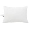 vidaXL Couette avec oreiller 2 pcs Blanc Microfibre