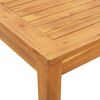 vidaXL Ensemble &agrave; manger de jardin 5 pcs Bois d'acacia solide