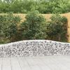 vidaXL Paniers à gabions arqués 8 pcs 400x50x40/60 cm Fer galvanisé