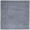 vidaXL Tapis shaggy PAMPLONA poils longs moderne bleu 120x120 cm