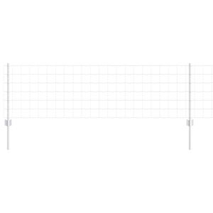 vidaXL Cl&ocirc;ture en fil soud&eacute; 10 x 0,6 m (L x H) Acier galvanis&eacute; &agrave; chaud