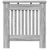vidaXL Cache-Radiateur Gris Sonoma 78 x 19 x 81,5 cm Bois d'ingénierie