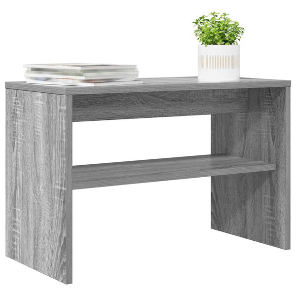 vidaXL Meuble TV Gris Sonoma 60 x 30 x 40 cm Bois d'ing&eacute;nierie