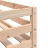 vidaXL Lit superpos&eacute; sans matelas 90x190 cm bois de pin massif
