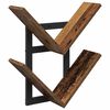 vidaXL &Eacute;tag&egrave;re Murale Flottante Bois ancien 43 x 15 x 47 cm