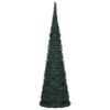 vidaXL Sapin de No&euml;l 100 LED PVC Vert