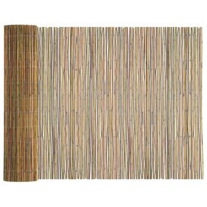 vidaXL Cl&ocirc;ture en bambou 300 x 125 cm Bambou Naturel