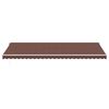 vidaXL Auvent r&eacute;tractable automatique marron 600x350 cm