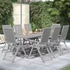 vidaXL Ensemble &agrave; manger de jardin 9 pcs bois d'acacia solide