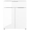 Germania Commode 1 tiroir et 2 portes GW-Oakland Blanc