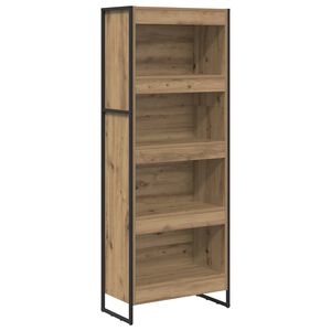vidaXL Biblioth&egrave;que 60 x 30 x 155 cm Bois d'ing&eacute;nierie Ch&ecirc;ne artisan
