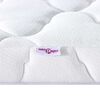 vidaXL Surmatelas en Coco Blanc 70 x 200 cm Tissu jacquard