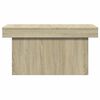 vidaXL Table basse chêne sonoma 80x55x40 cm bois d'ingénierie