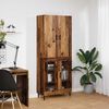 vidaXL Haut Armoire Bois ancien 69,5 x 34 x 180 cm Bois d'ing&eacute;nierie