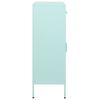 vidaXL Armoire de rangement Vert menthe 80x35x101,5 cm Acier