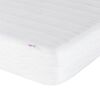 vidaXL Lit avec matelas Hanko marron fonc&eacute; 80x200 cm tissu
