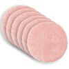 vidaXL Housse de coussin 6 pc HEERLEN Rose &Oslash; 60 cm