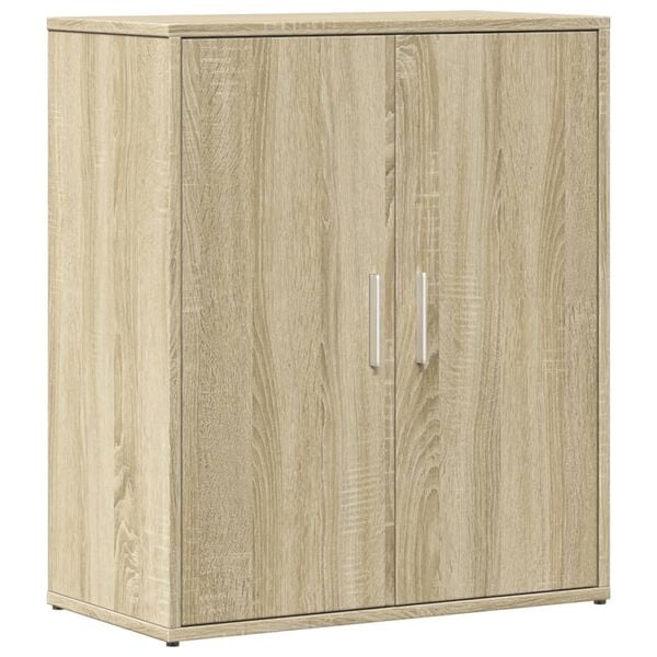 vidaXL Buffets 2 pcs chêne sonoma 60x31x70 cm bois d'ingénierie