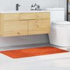 vidaXL Tapis de bain antid&eacute;rapant Orange 70 x 120 cm PP