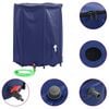 vidaXL R&eacute;servoir d'eau avec robinet pliable 1250 L PVC