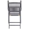 vidaXL Chaises pliables d'ext&eacute;rieur lot de 6 et coussins Bois d'acacia