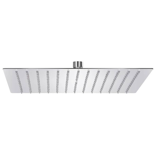 vidaXL Pomme de douche pluie Acier inoxydable 304 30x30 cm Carr&eacute;e