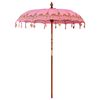 vidaXL Parasol balinais Rose 185 x 185 x 260 cm