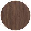 vidaXL Plateau de table Ch&ecirc;ne marron &Oslash; 70 x 1,5 cm Bois d'ing&eacute;nierie