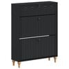 vidaXL Cabinet &agrave; chaussures ALKMAAR 78 x 24 x 103 cm Bois d'ing&eacute;nierie