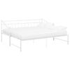 vidaXL Cadre de canap&eacute;-lit extensible sans matelas blanc 90x200 cm
