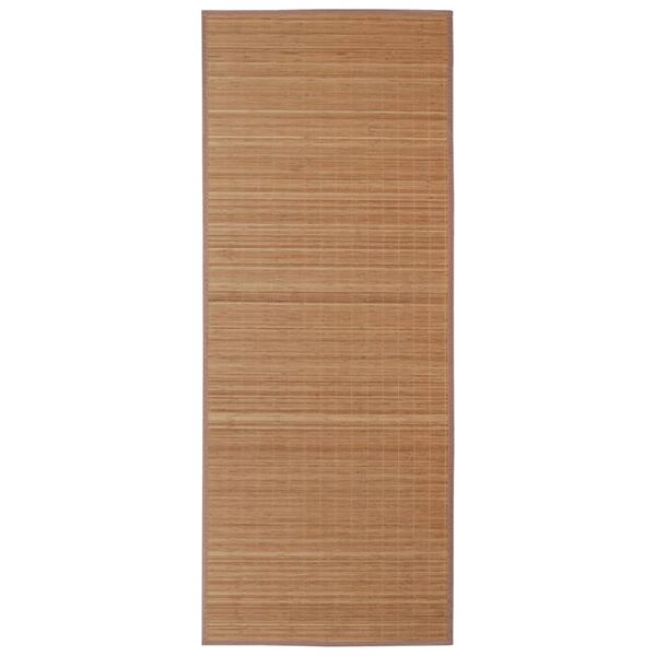 vidaXL Tapis en bambou 160x230 cm Marron