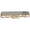 vidaXL Ensemble de canap&eacute;s d'ext&eacute;rieur 7 pc 6 place