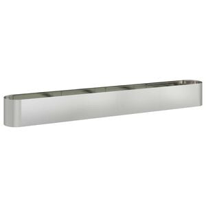 vidaXL Jardin sur&eacute;lev&eacute; Acier galvanis&eacute; 360 x 40 x 40 cm