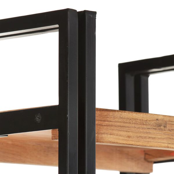 vidaXL Bibliothèque à 5 niveaux 40x30x180 cm Bois d'acacia massif