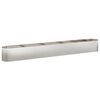 vidaXL Jardin sur&eacute;lev&eacute; Acier inoxydable 360 x 40 x 40 cm