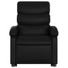 vidaXL Fauteuil inclinable &eacute;lectrique noir similicuir