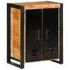 vidaXL Buffet 55x35x70 cm bois de manguier brut massif