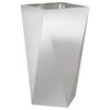 vidaXL Jardini&egrave;re Argent 40 x 40 x 75 cm Acier inoxydable