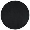 vidaXL Tapis OVIEDO &agrave; poils courts noir &Oslash; 160 cm