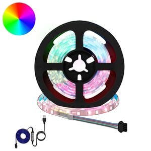 vidaXL Bande LED 12 pc Noir et Transparent Cuivre et plastique