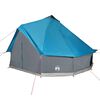 vidaXL Tente familiale tipi 8 personnes bleu imperméable