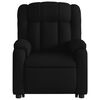 vidaXL Fauteuil de massage inclinable Noir Tissu